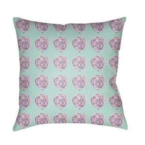 Warhol by Surya Poly Fill Pillow Lavender/White/Aqua 20 x 20 Wa004-2020 - All