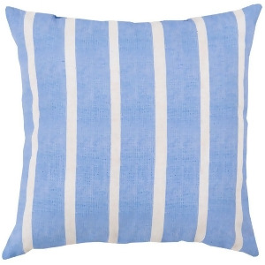 Rain by Surya Poly Fill Pillow Bright Blue/Ivory 26 x 26 Rg152-2626 - All