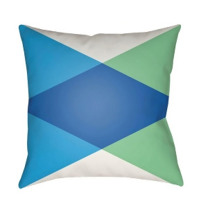 Modern by Surya Pillow Sky Blue/Blue/Mint 18 x 18 Md002-1818 - All