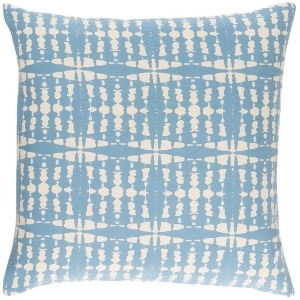Ridgewood by A. Wyly for Surya Down Pillow Sky Blue/Cream 20x20 Rdw002-2020d - All