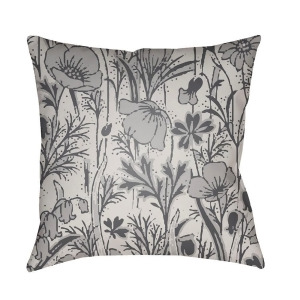 Chinoiserie Floral by Surya Pillow Ivory/Gray/Black 18 x 18 Cf035-1818 - All