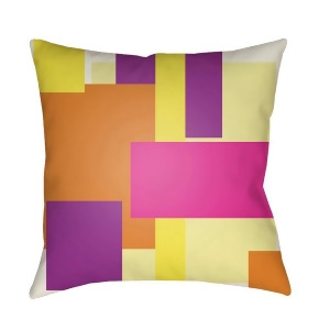 Modern by Surya Pillow Purple/White/Yellow 20 x 20 Md066-2020 - All