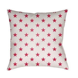 Americana Ii by Surya Poly Fill Pillow Red/White 20 x 20 Sol007-2020 - All