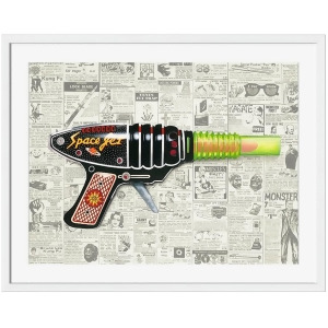 Ray Gun I Wall Art by Surya 40 x 32 Ma100a001-4032 - All