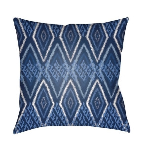 Decorative Pillows by Surya Diamonds Pillow Blue/White 20 x 20 Id001-2020 - All
