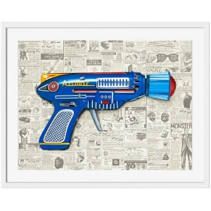 Ray Gun Ii Wall Art by Surya 28 x 23 Ma101a001-2823 - All