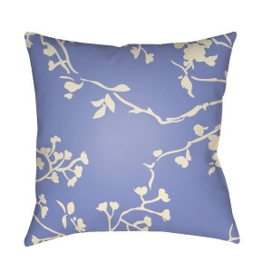 Chinoiserie Floral by Surya Pillow Cream/ Blue 22 Square Cf003-2222 - All