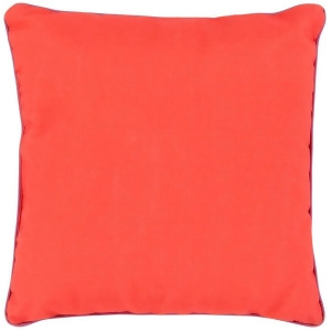 Bahari by Surya Pillow Orange/Purple 16 x 16 Br005-1616 - All