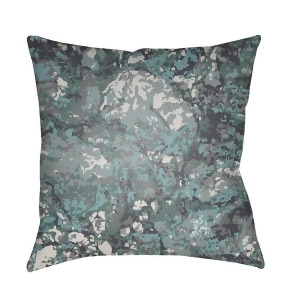 Textures by Surya Poly Fill Pillow Navy/Aqua/Teal 22 x 22 Tx018-2222 - All