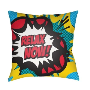 Warhol by Surya Pillow Yellow/Red/Lilac 20 x 20 Wa018-2020 - All