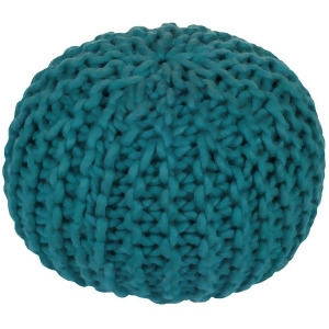 Fargo Pouf by Surya Teal Fgpf-005 - All