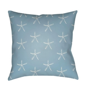 Coastal by Surya Poly Fill Pillow Blue/White 20 x 20 Sol019-2020 - All