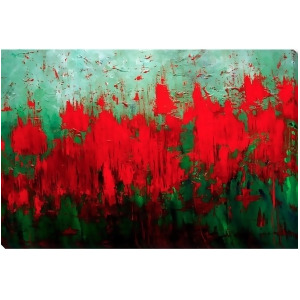 Amazon Red Wall Art by Surya 40 x 27 Fa193a001-4027 - All