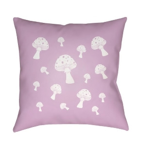 Mushrooms by Surya Poly Fill Pillow 20 Square Lil041-2020 - All