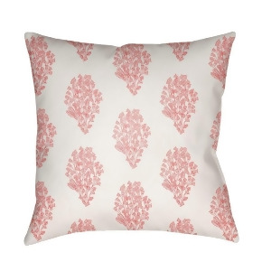 Moody Floral by Surya Pillow White/Pink/Coral 20 x 20 Mf010-2020 - All