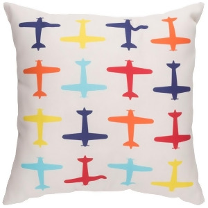 Planes by Surya Poly Fill Pillow 20 Square Lil093-2020 - All