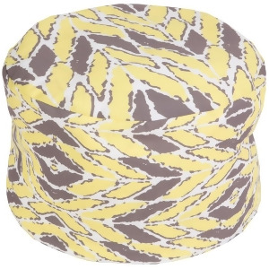 Sp Pouf by Surya Butter/Ivory Pouf-263 - All