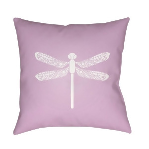 Dragonfly by Surya Poly Fill Pillow 18 x 18 Lil030-1818 - All