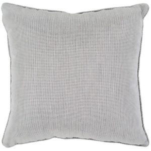 Piper by Surya Poly Fill Pillow Medium Gray 16 x 16 Pi006-1616 - All