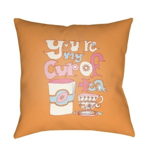 Doodle by Surya Pillow Pink/Pale Pink/Aqua 18 x 18 Do020-1818 - All