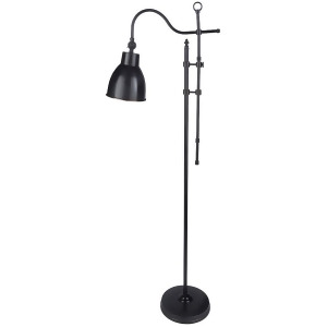 Chatham Floor Lamp by Surya Antiqued Base/Bronze Shade Ctm-002 - All