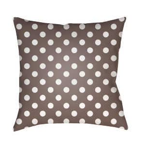 Boo by Surya Polka Dot Poly Fill Pillow Gray/White 20 x 20 Boo168-2020 - All