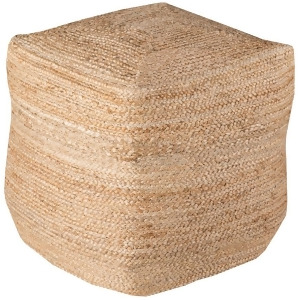 Sp Pouf by Surya Rust Pouf-101 - All