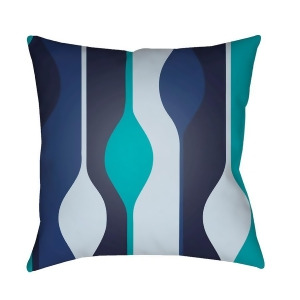 Modern by Surya Poly Fill Pillow Navy/Dark Blue/Denim 22 x 22 Md104-2222 - All