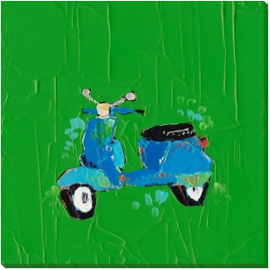 Scooter Wall Art by Surya 18 x 18 Mk116a001-1818 - All