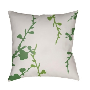 Chinoiserie Floral by Surya Pillow Grass Green/White 22 x 22 Cf012-2222 - All