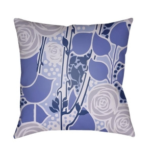 Chinoiserie Floral by Surya Pillow Blue/Lavender/Violet 18 x 18 Cf020-1818 - All