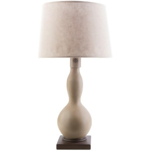 Koa Indoor/Outdoor Table Lamp by Surya Taupe/Natural Linen Shade Koa275-tbl - All