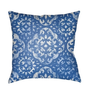 Yindi by Surya Poly Fill Pillow Light Gray/Bright Blue 20 x 20 Yn016-2020 - All