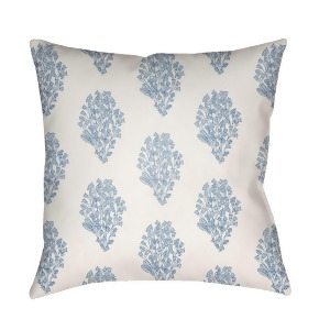 Moody Floral by Surya Pillow White/Blue/Denim 20 x 20 Mf009-2020 - All