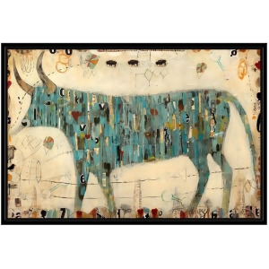 Cow Town Wall Art by Judy Paul for Surya 12 x 18 Pj956e001-1218 - All