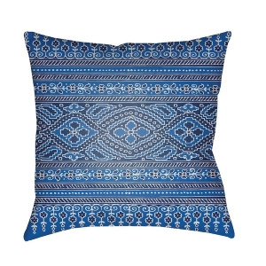 Decorative Pillows by Surya Patterns Ii Pillow Blue/White 18 Id018-1818 - All