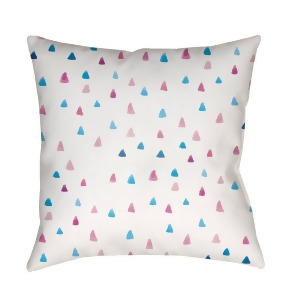 Funfetti by Surya Poly Fill Pillow Neutral/Pink/Blue 20 x 20 Wmayo022-2020 - All