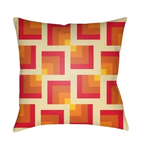 Modern by Surya Pillow Red/Butter/Yellow 20 x 20 Md085-2020 - All