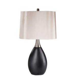 Minerva Table Lamp by Surya Black/Grey Shade Mnlp-001 - All