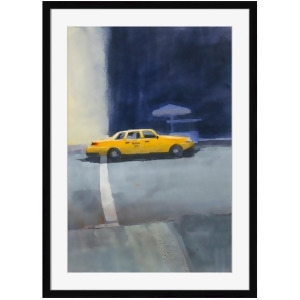 Yellow Cab Wall Art by Surya 22 x 28 Mb142a001-2228 - All
