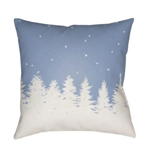 Trees by Surya Poly Fill Pillow Blue/White 20 x 20 Hdy111-2020 - All