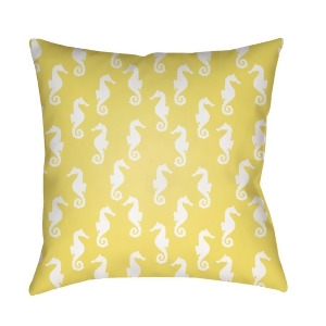 Sea by Surya Poly Fill Pillow Yellow 20 x 20 Lil063-2020 - All