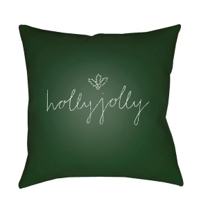 Holly Jolly Ii by Surya Poly Fill Pillow Green/White 20 x 20 Joy013-2020 - All