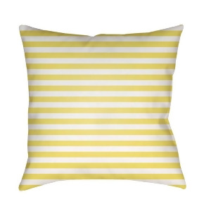 Seersucker by Surya Poly Fill Pillow Yellow 20 x 20 Lil069-2020 - All
