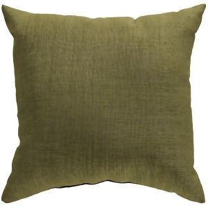 Storm by Surya Poly Fill Pillow Grass Green 18 x 18 Zz429-1818 - All