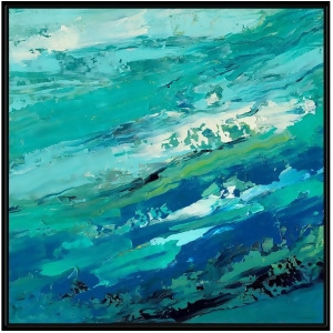 Choppy Water by Maxine Price for Surya 42 x 42 Mp183a001-4242 - All