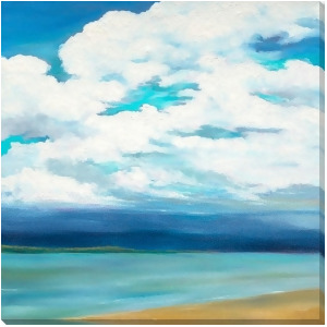 Clouds Over the Point Wall Art by Surya 18 x 18 My107a001-1818 - All
