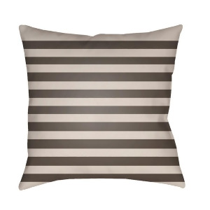 Boo by Surya Stripes Poly Fill Pillow Gray 18 x 18 Boo159-1818 - All
