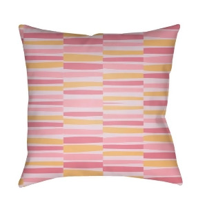 Littles by Surya Pillow Pale Pink/Lilac/Yellow 22 x 22 Li045-2222 - All
