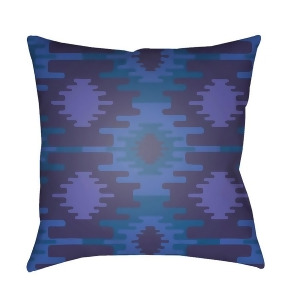Yindi by Surya Poly Fill Pillow Bright Blue/Violet/Navy 22 x 22 Yn028-2222 - All
